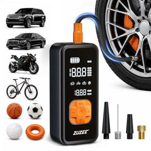 Portable Air Compressor with Digital Gauge, 150 PSI