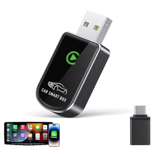 Amzfeel Wireless CarPlay Adapter - Bluetooth Dongle