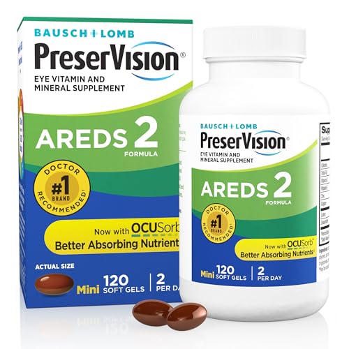 PreserVision AREDS 2 Eye Vitamins, 120 Softgels