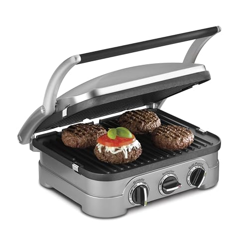 Cuisinart Griddler 5-in-1 Indoor Grill & Panini Press