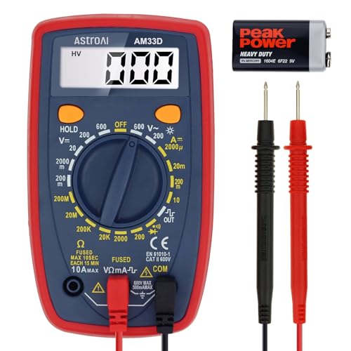 AstroAI Digital Multimeter 2000 Counts with Voltage & Resistance Deal on DealUpdates