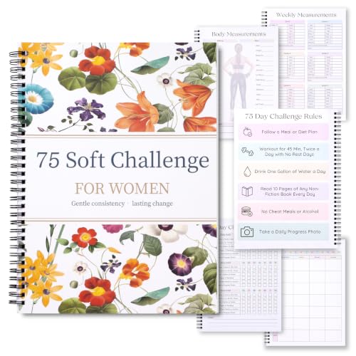 75 Soft Challenge Journal for Women
