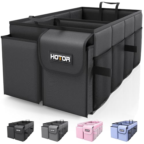 HOTOR Trunk Organizer - Foldable Car Storage