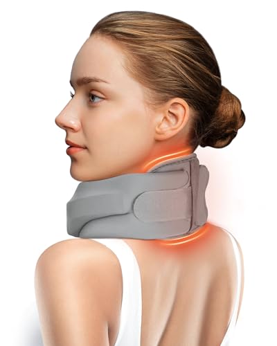 Heated Neck Brace Cervical Collar with Heating Pad