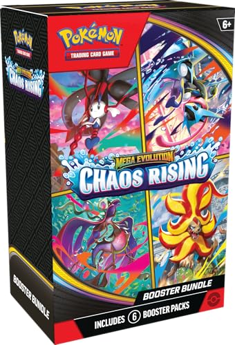 Pokémon TCG Mega Evolution Chaos Rising Booster Bundle