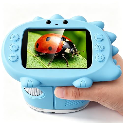 1000X Handheld Digital Microscope for Kids, Blue