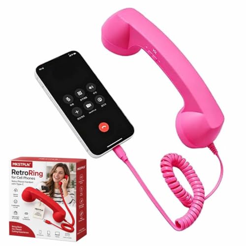 Retro Telephone Handset for iPhone & Android