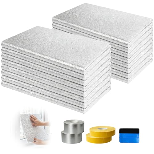 16P Garage Door Insulation Kit, 6MM EPE Foam Panels