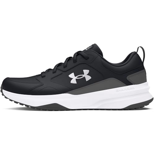 Under Armour Men's Charged Edge Black/Castlerock/White Size 10