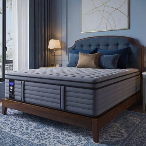 10 Inch Hybrid Twin XL Mattress in a Box, Medium Firm