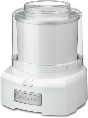Cuisinart 1.5 Quart Ice Cream Maker, White Deal on DealUpdates