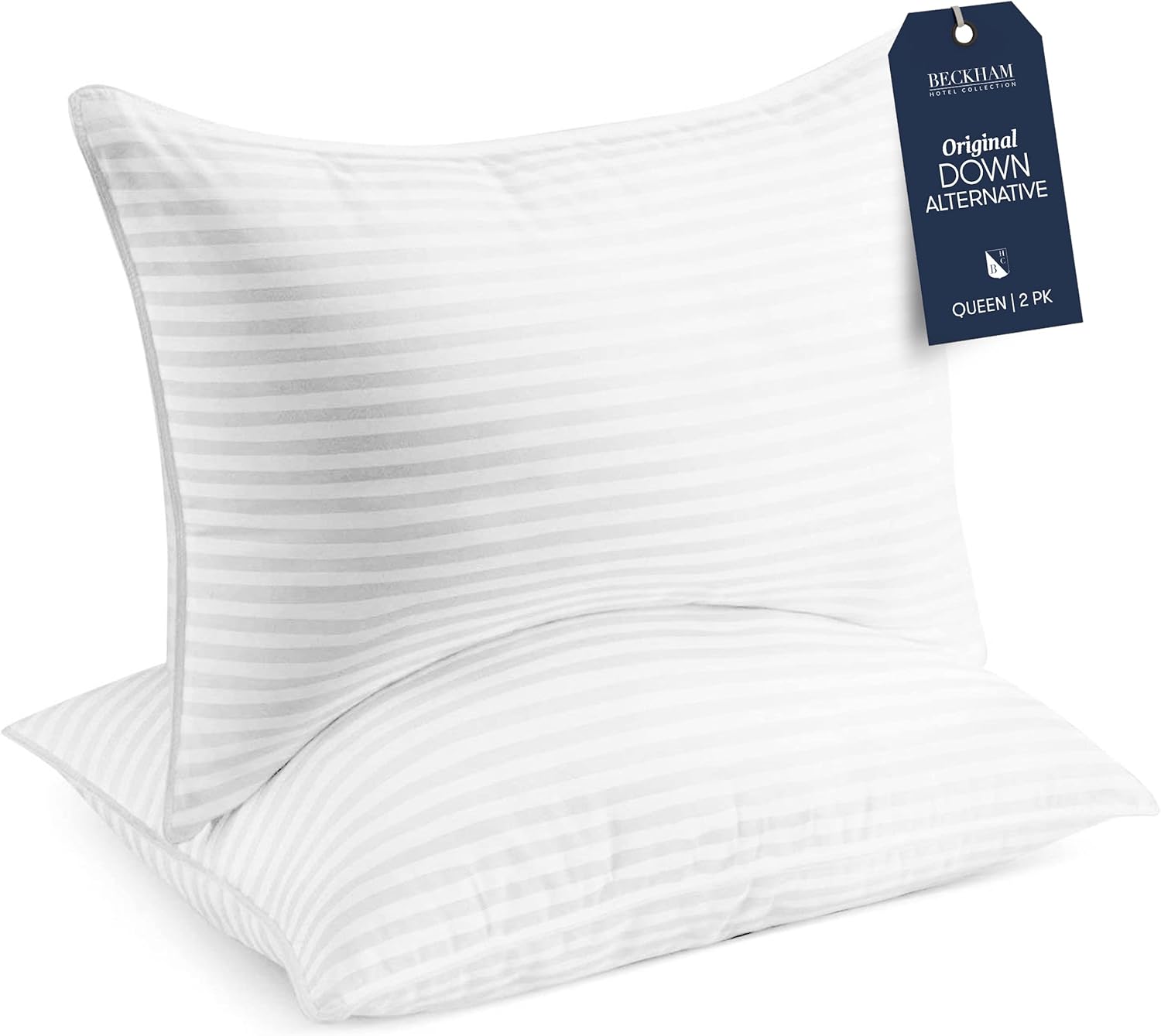 Beckham Hotel Collection Down Alternative Bed Pillows 2-Pack