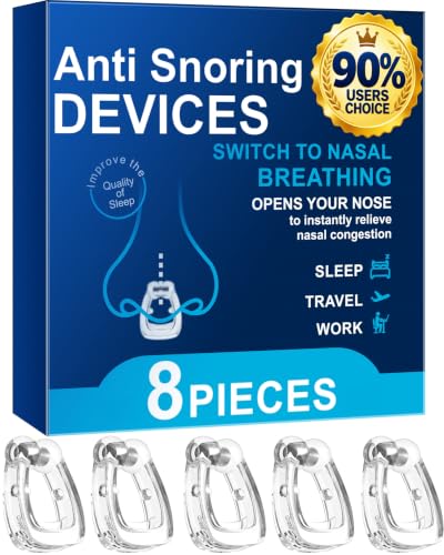 Magnetic Nose Clip Snore Stopper, 8 Pieces