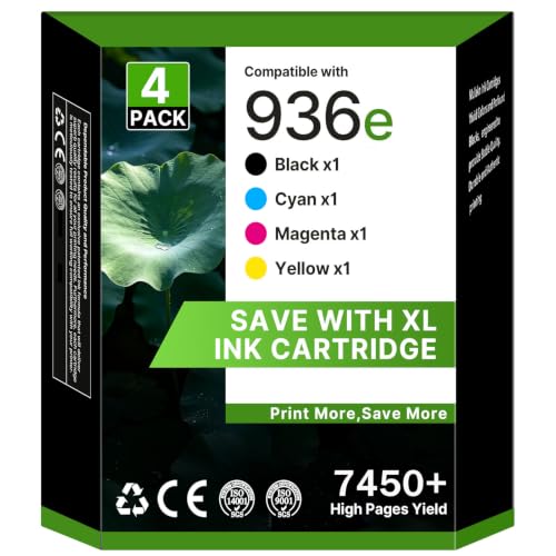 936XL 936e Replacement Ink Cartridges Combo Pack
