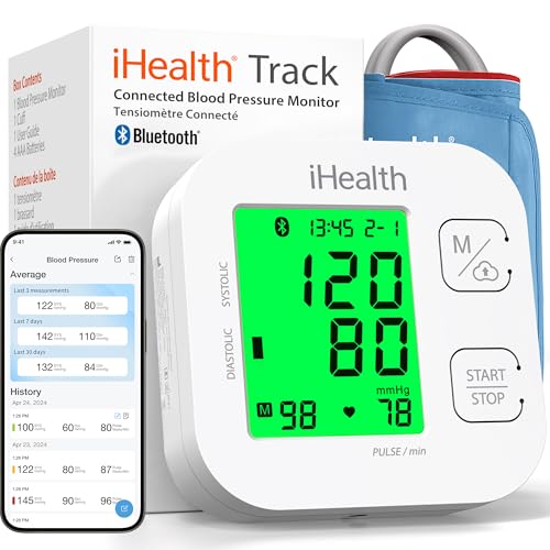 iHealth Track Smart Upper Arm Blood Pressure Monitor