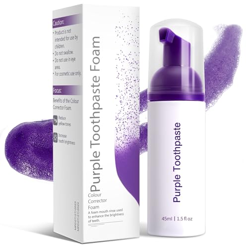 Purple Teeth Whitening Toothpaste & Stain Remover Kit