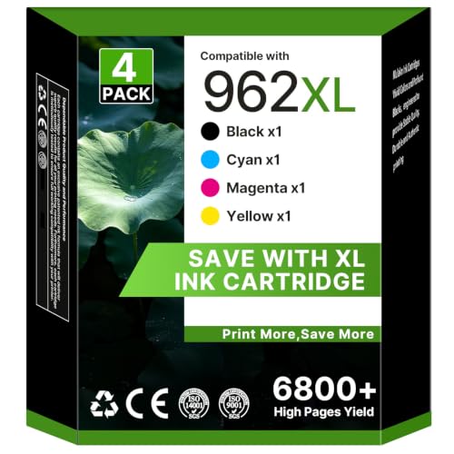 962XL Ink Cartridges Combo Pack for HP OfficeJet Pro