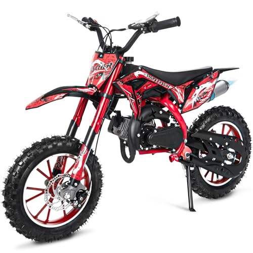 Deaathy 49cc Kids Gas Dirt Bike with Suspension
