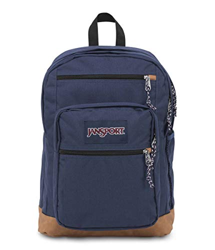 JanSport Cool Backpack with 15-inch Laptop Sleeve, Navy