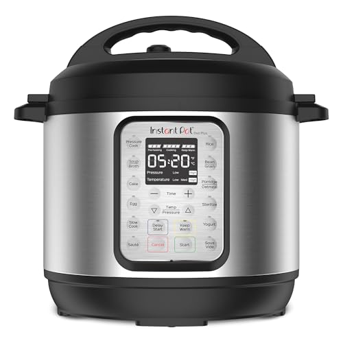Instant Pot Duo Plus 9-in-1 Multicooker, 6 Qt, Stainless Steel