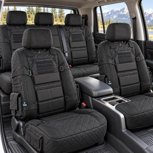Military-Style Auto Seat Protector Tactical Truck Cover