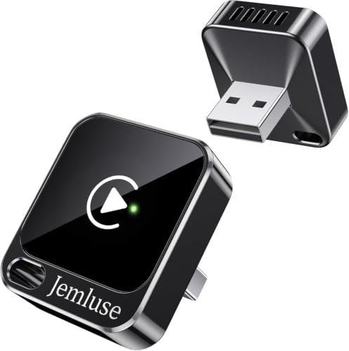 Jemluse Wireless CarPlay Adapter for iPhone iOS 10+