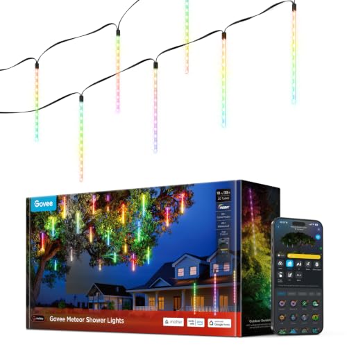 Govee Halloween RGBIC Meteor Shower Lights