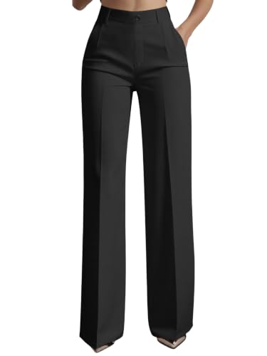 JEKAOYI Women's High Waisted Business Casual Dress Pants