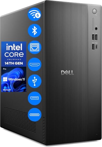 Dell Pro Tower Business Desktop, 14th Gen Intel, 16GB DDR5, 1TB SSD
