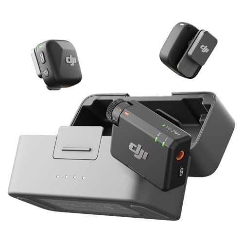 DJI Mic Mini Wireless Lavalier Microphone (2TX+1RX)