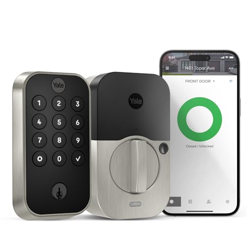 Yale Assure Lock 2 Deadbolt, Satin Nickel with Wi-Fi Keypad