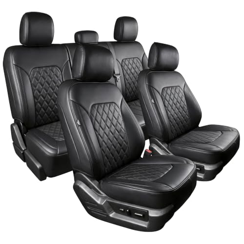 Umbrauto Nappa Leather Seat Covers for Ford F150/F250/F350