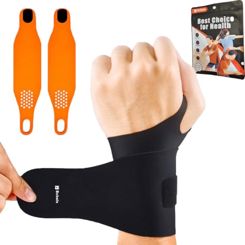 Bchois 2 Pack Wrist Brace for Carpal Tunnel Pain Relief