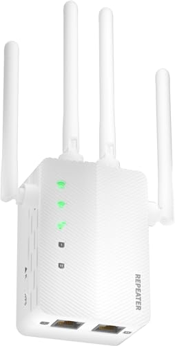 WiFi Extender Signal Booster, 15,000 sq.ft Coverage