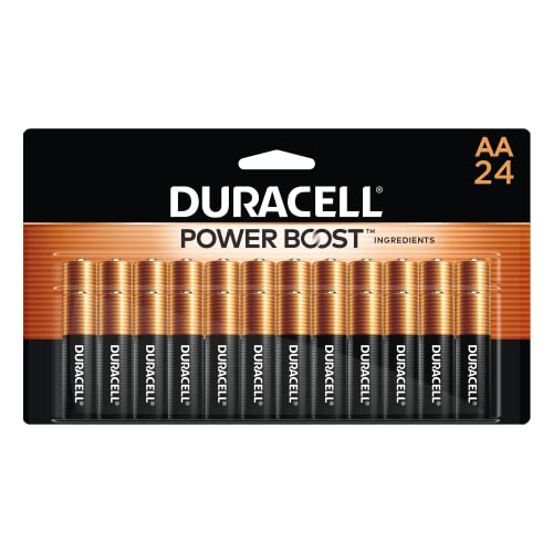 Duracell Coppertop Double AA Batteries, 24 Count