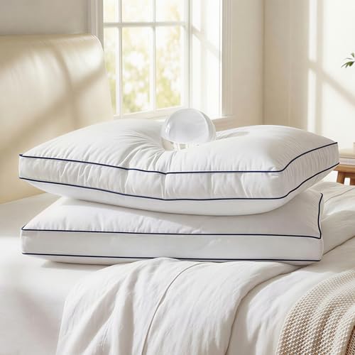 Feather Down Pillows Queen Size Set of 2