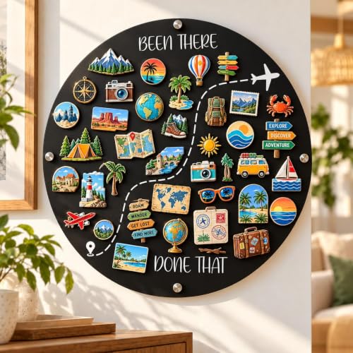 Travel Magnet Board 16in - Been There Done That