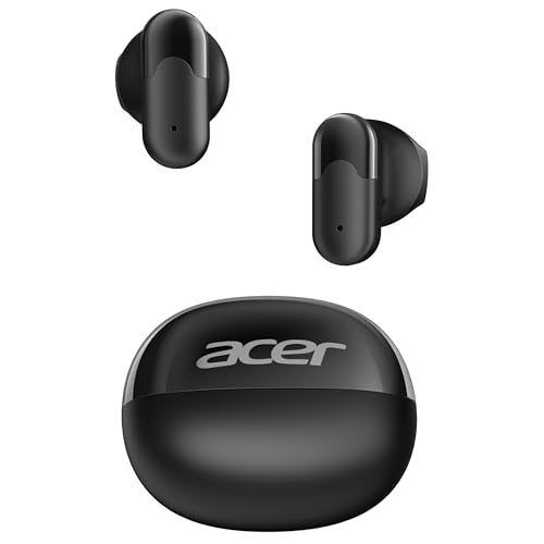 Acer Wireless Earbuds, Bluetooth 6.0, 13mm Driver, 35H Playtime