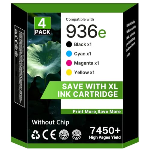 936XL Replacement Ink Cartridges Combo Pack for HP OfficeJet Pro