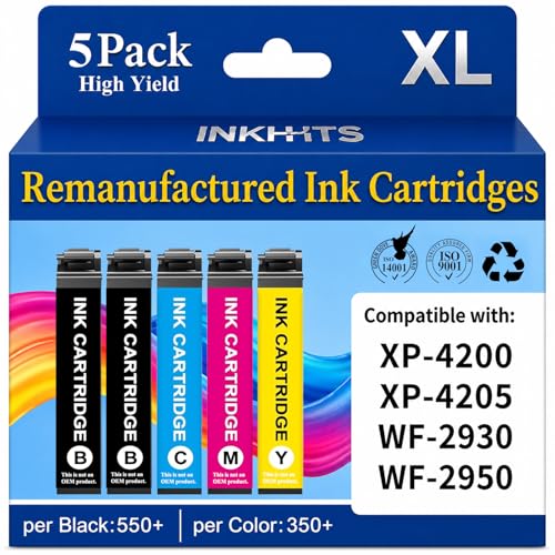 Epson 232XL Remanufactured Ink Cartridge Combo Pack