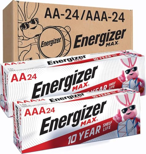 Energizer Max AA and AAA Batteries, 48 Count Combo
