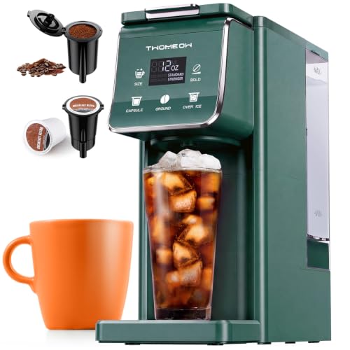TWOMEOW Single Cup Coffee Maker - Hot & Iced
