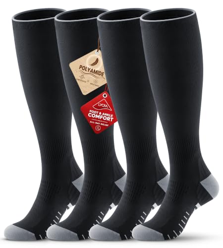 Compression Socks 15-20 mmHg for Women & Men