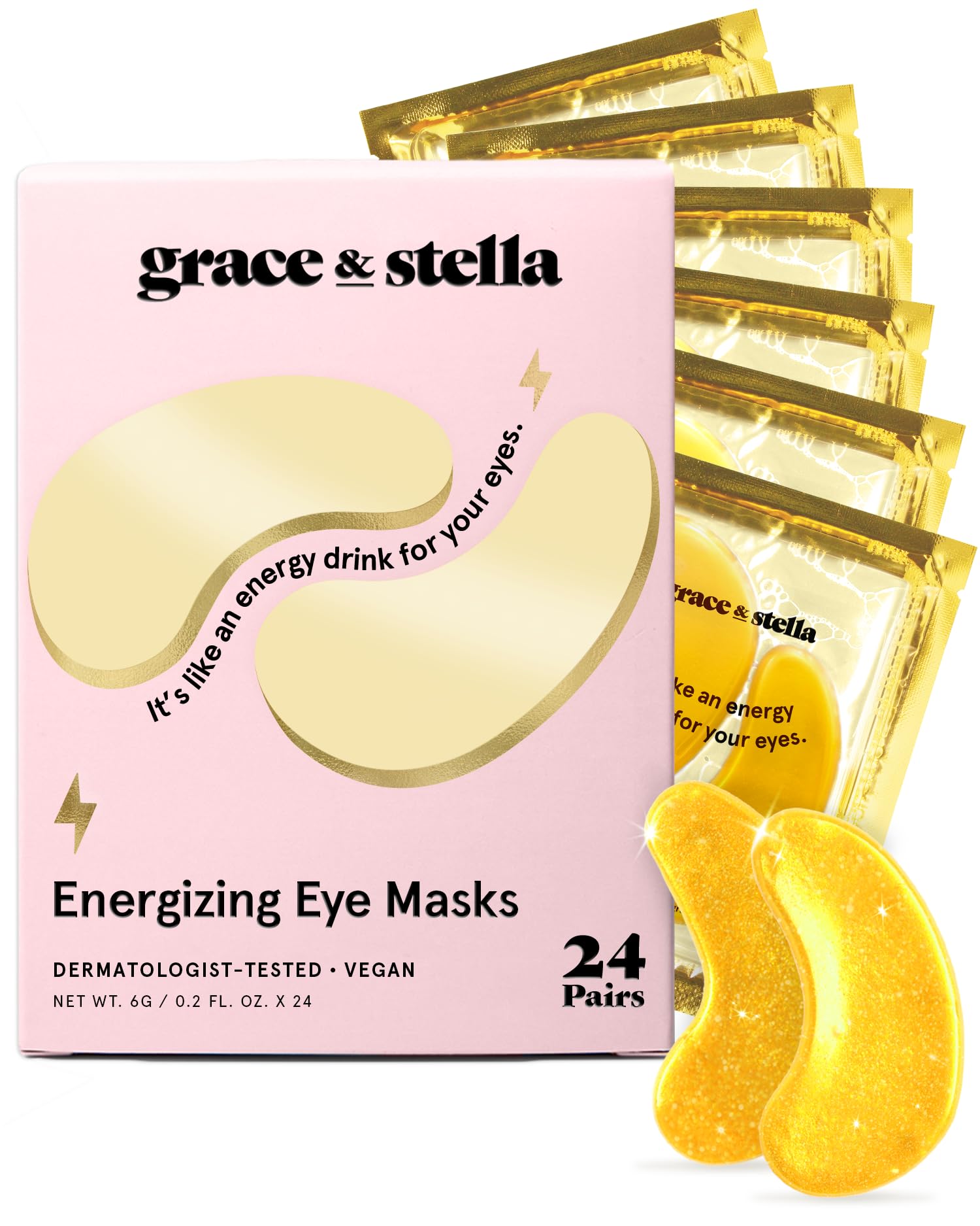 grace & stella Under Eye Mask, 24 Pairs