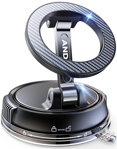ANDERY MagSafe Car Phone Holder - 360° Adjustable Mount