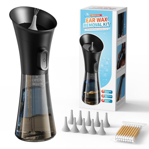 Gywwn Manual Ear Wax Removal Kit with Dual-Chamber Tank