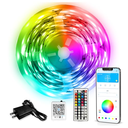 DAYBETTER LED Strip Lights 110ft Smart RGB Music Sync