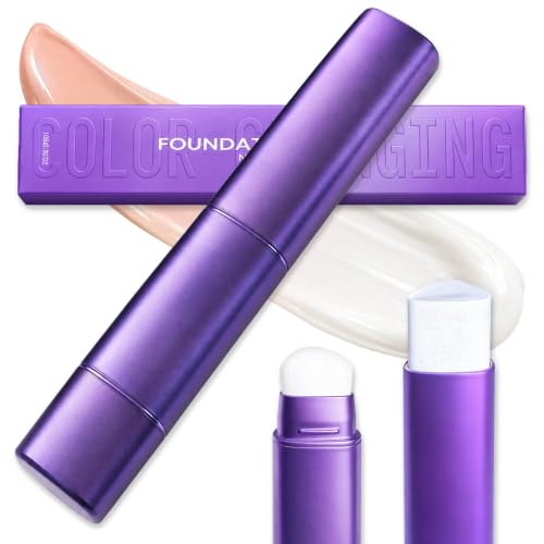 2-in-1 Color Changing Foundation Stick with Brush