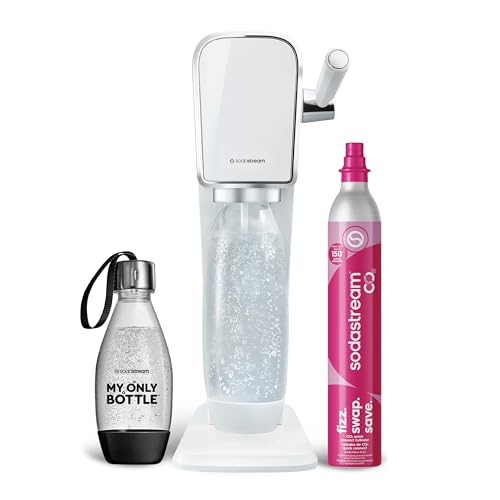 SodaStream ART Sparkling Water Maker Starter Kit - White