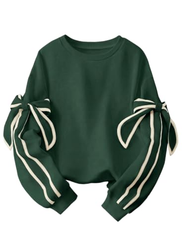 SHEWIN Women's Crewneck Sweatshirt Lightweight Pullover